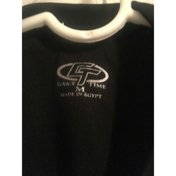 Game Time Men's Black Gray Muscle T-Shirt Tank Top Activewear Size M - Picture 4 of 6